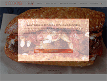 Tablet Screenshot of cookingforluv.com